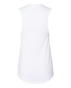 BELLA + CANVAS 6003 Women’s Jersey Muscle Tank – White (back)