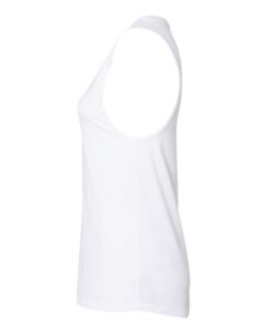 BELLA + CANVAS 6003 Women’s Jersey Muscle Tank – White (side)