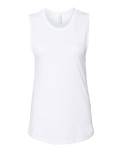 BELLA + CANVAS 6003 Women’s Jersey Muscle Tank – White