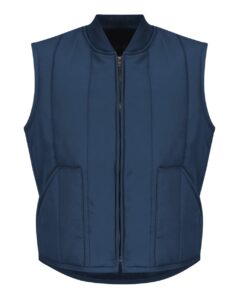 Red Kap VT22T Men’s Tall Quilted Vest – Navy