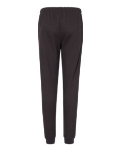 Badger 1215 Men’s Sport Athletic Fleece Joggers – Black (back)