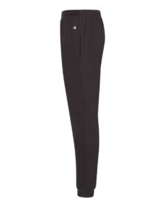 Badger 1215 Men’s Sport Athletic Fleece Joggers – Black (side)