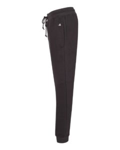 Badger 1216 Women’s Sport Athletic Fleece Joggers – Black (side)