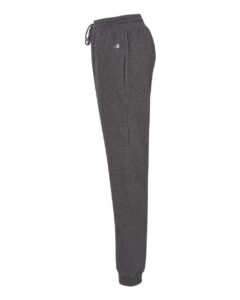 Badger 1216 Women’s Sport Athletic Fleece Joggers – Charcoal (side)