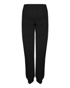 Badger 2215 Youth Athletic Fleece Joggers – Black (back)