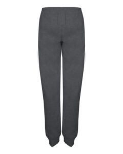 Badger 2215 Youth Athletic Fleece Joggers – Charcoal (back)