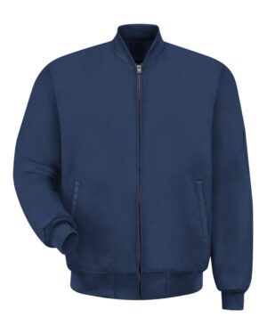 Red Kap JT36T Men’s Tall Unlined Team Jacket – Navy