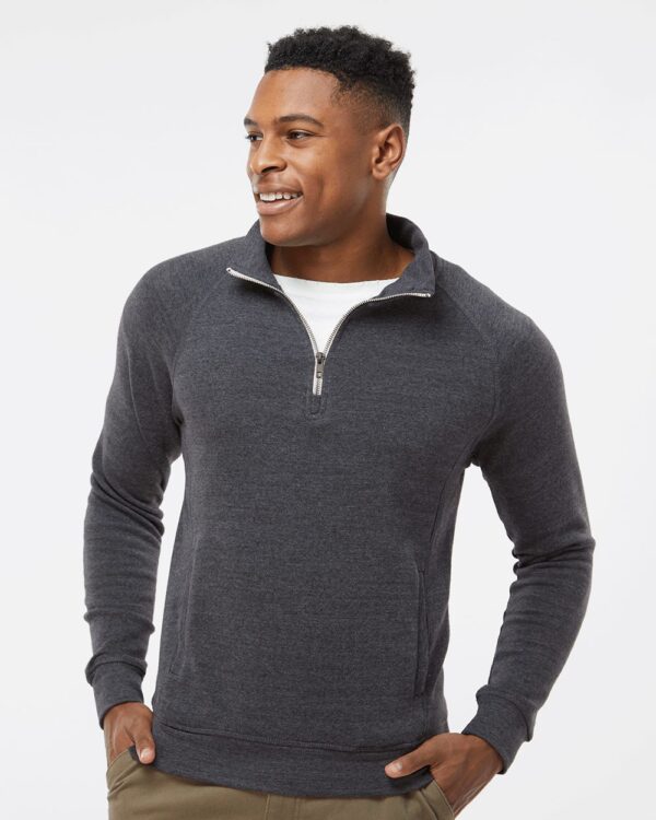 J. America Men’s Triblend Quarter-Zip Sweatshirt