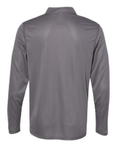 Augusta Sportswear 2785 Men’s Attain Color Secure® Performance Quarter-Zip Pullover – Graphite (back)