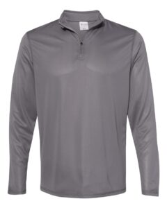 Augusta Sportswear 2785 Men’s Attain Color Secure® Performance Quarter-Zip Pullover – Graphite