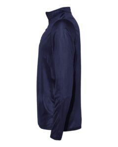 Augusta Sportswear 2785 Men’s Attain Color Secure® Performance Quarter-Zip Pullover – Navy (side)