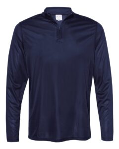 Augusta Sportswear 2785 Men’s Attain Color Secure® Performance Quarter-Zip Pullover – Navy