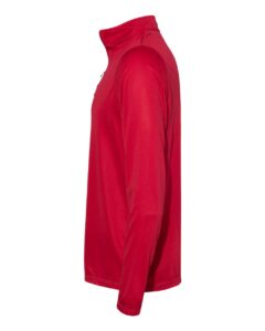 Augusta Sportswear 2785 Men’s Attain Color Secure® Performance Quarter-Zip Pullover – Red (side)