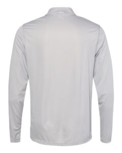 Augusta Sportswear 2785 Men’s Attain Color Secure® Performance Quarter-Zip Pullover – Silver (back)