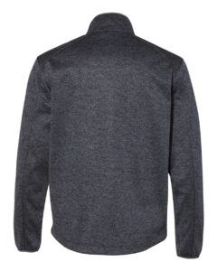 DRI DUCK 5316 Men’s Atlas Sweater Fleece Full-Zip Jacket – Charcoal (back)