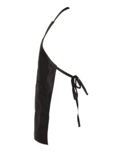 Liberty Bags 5509 Splatter Armor Apron – Black (side)