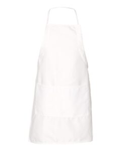 Liberty Bags 5509 Splatter Armor Apron – White