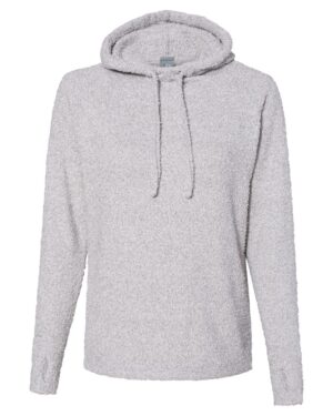J. America 8680 Women’s Teddy Fleece Hooded Sweatshirt