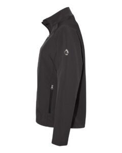 DRI DUCK 9439 Women’s Contour Soft Shell Jacket – Charcoal (side)