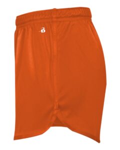 Alleson Athletic 7272 Men’s B-Core Track Shorts – Burnt Orange (side)