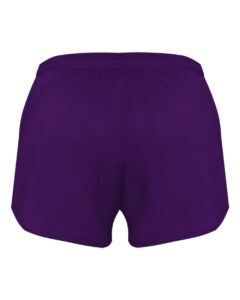 Alleson Athletic 7272 Men’s B-Core Track Shorts – Purple (back)