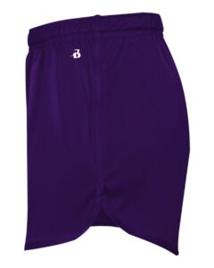 Alleson Athletic 7272 Men’s B-Core Track Shorts – Purple (side)