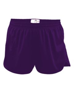 Alleson Athletic 7272 Men’s B-Core Track Shorts – Purple