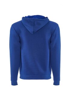 Next Level 9602 Unisex Santa Barbara Full-Zip Hoodie Sweatshirt – Royal (back)