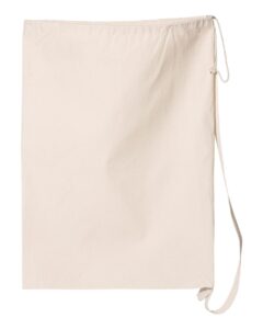 OAD OAD110 Large Laundry Bag – Natural