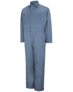 Red Kap CT10EXT Men’s Extended Sizes Twill Action Back Coverall – Postman Blue