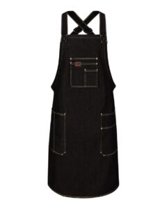 Red Kap TD20 Shop Apron – Prewashed Black Denim