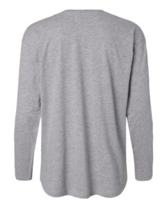 LAT 3508 Women’s Fine Jersey Long Sleeve Tee – Heather (back)