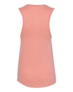 BELLA + CANVAS 6003 Women’s Jersey Muscle Tank – Heather Sunset (back)
