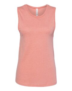 BELLA + CANVAS 6003 Women’s Jersey Muscle Tank – Heather Sunset
