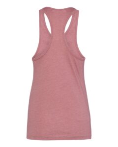 BELLA + CANVAS 6008 Women’s Jersey Racerback Tank – Heather Mauve (back)