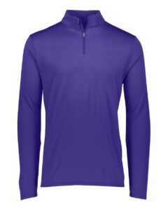 Augusta Sportswear 2785 Men’s Attain Color Secure® Performance Quarter-Zip Pullover – Purple