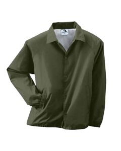 Augusta Sportswear 3100 Men’s Coach’s Jacket – Olive Drab Green