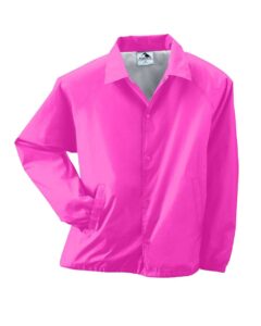 Augusta Sportswear 3100 Men’s Coach’s Jacket – Power Pink
