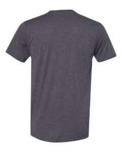 Hanes 4980 Unisex Perfect-T T-Shirt – Charcoal Heather (back)