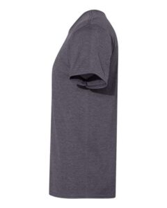 Hanes 4980 Unisex Perfect-T T-Shirt – Charcoal Heather (side)