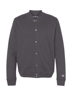 Champion CO100 Unisex Bomber Jacket – Charcoal Heather