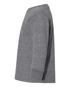 Rabbit Skins 3302 Toddler Fine Jersey Long Sleeve Tee – Granite Heather (side)