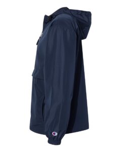 Champion CO200 Unisex Packable Anorak Jacket – Navy (side)
