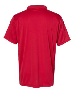 C2 Sport 5900 Men’s Utility Polo – Red (back)