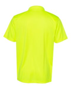 C2 Sport 5900 Men’s Utility Polo – Safety Yellow (back)