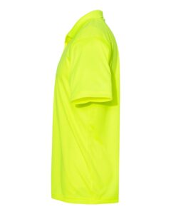 C2 Sport 5900 Men’s Utility Polo – Safety Yellow (side)