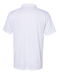 C2 Sport 5900 Men’s Utility Polo – White (back)
