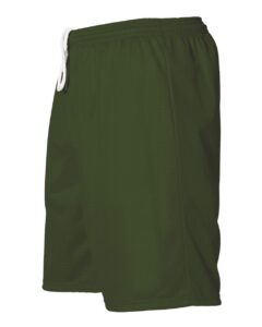 Alleson Athletic 567P Men’s Mesh Shorts – Forest (side)