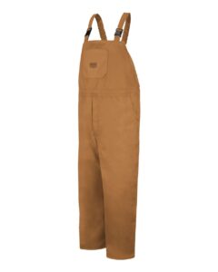 Red Kap BD30 Men’s Insulated Blended Duck Bib Overall – Brown Duck