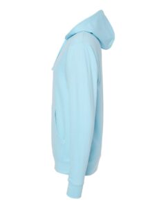 Independent Trading Co. SS4500 Unisex Midweight Hooded Sweatshirt – Blue Aqua (side)